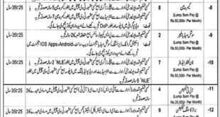 Government of Punjab Job Vacancies Lahore 2022
